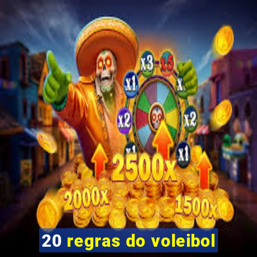 20 regras do voleibol